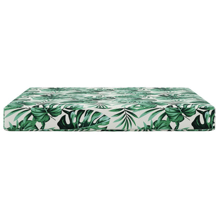 Buiten Bankkussen 80 X 80 X 8 Cm Polyester Bladpatroon