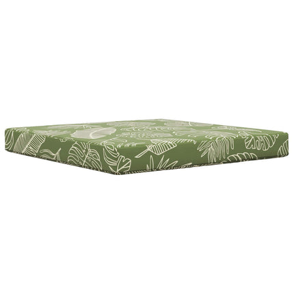 Buiten Bankkussen 80 X 80 X 8 Cm Polyester Bladontwerp