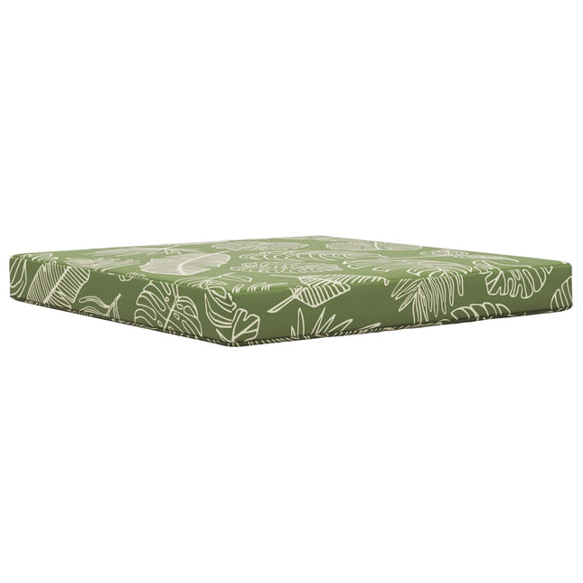 Buiten Bankkussen 80 X 80 X 8 Cm Polyester Bladontwerp