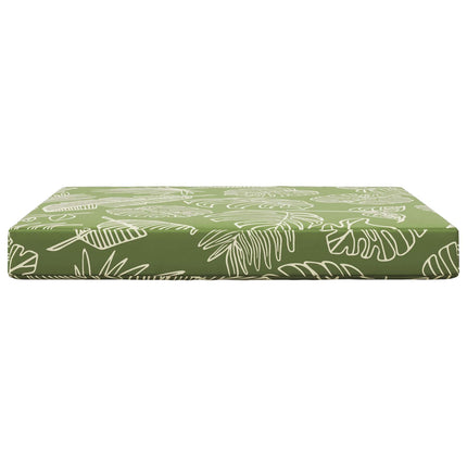 Buiten Bankkussen 80 X 80 X 8 Cm Polyester Bladontwerp
