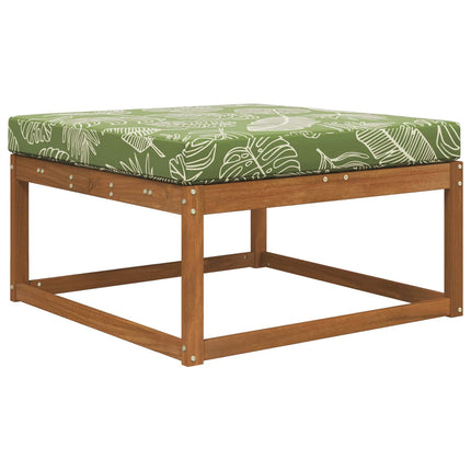 Buiten Bankkussen 80 X 80 X 8 Cm Polyester Bladontwerp
