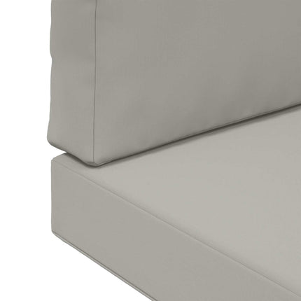 Buiten Bankkussen 2 Pcs Polyester Grijs