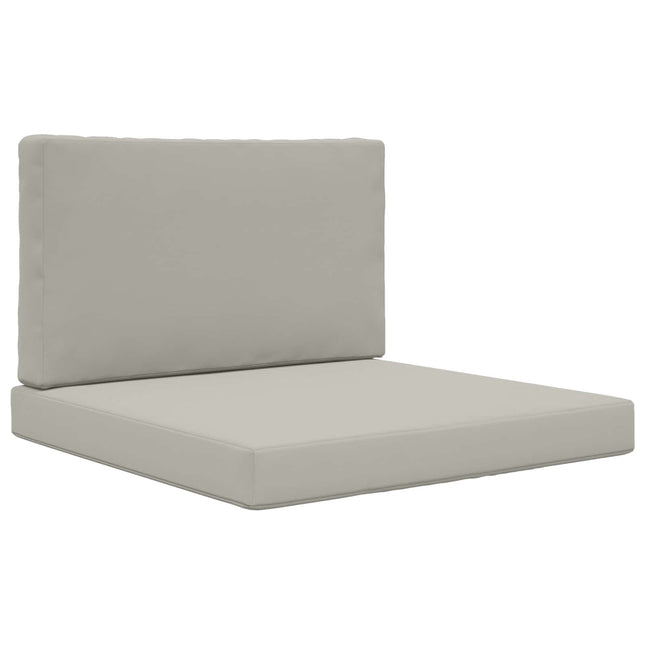 Buiten Bankkussen 2 Pcs Polyester Grijs