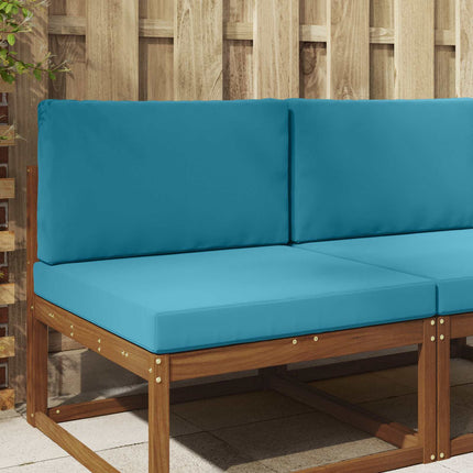 Buiten Bankkussen Koninklijk Blauw 80 X 80 X 8 Cm Polyester Koningsblauw