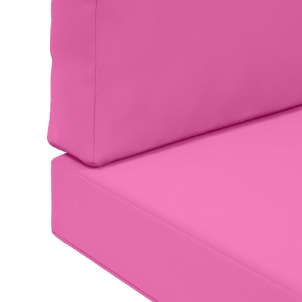 Buiten Bankkussen 2 Pcs Polyester Roze