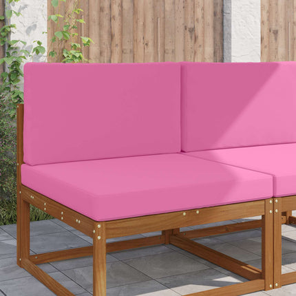 Buiten Bankkussen 2 Pcs Polyester Roze