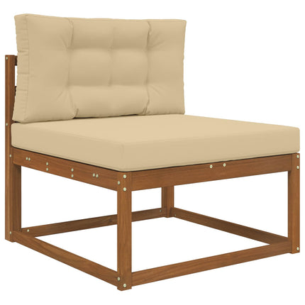 Buiten Bankkussen 2 Pcs Polyester Beige