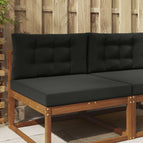 80 x 80 cm / 1x zitkussen  1x rugkussen (3D met bartag)