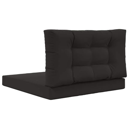 Buiten Bankkussen 2 Pcs Polyester Zwart