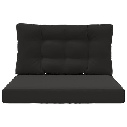 Buiten Bankkussen 2 Pcs Polyester Zwart