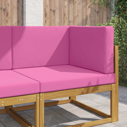 Buiten Bankkussen 2 Pcs Polyester Roze