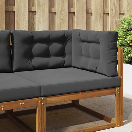 Buiten Bankkussen 2 Pcs Polyester Antraciet