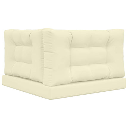 Buiten Bankkussen 3 Pcs Polyester Crème