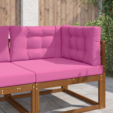 Buiten Bankkussen 2 Pcs Polyester Roze