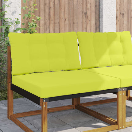 Buiten Bankkussen 3 Pcs Polyester Groen
