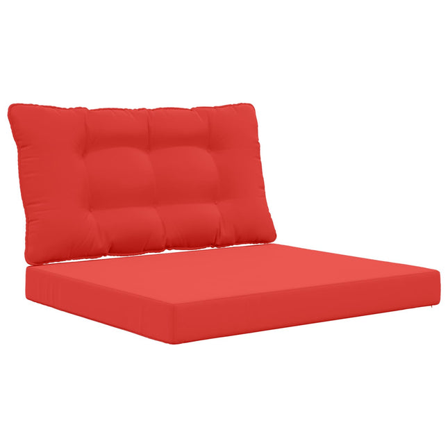 Buiten Bankkussen 2 Pcs Polyester Rood