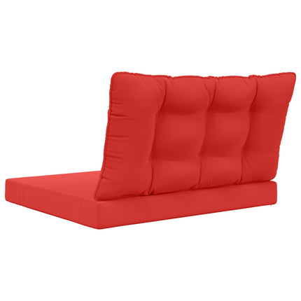 Buiten Bankkussen 2 Pcs Polyester Rood