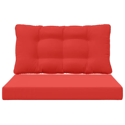 Buiten Bankkussen 2 Pcs Polyester Rood