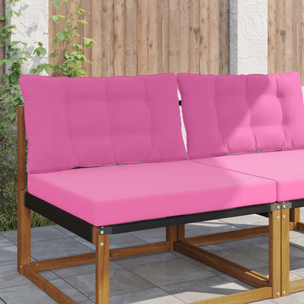 Buiten Bankkussen 2 Pcs Polyester Roze