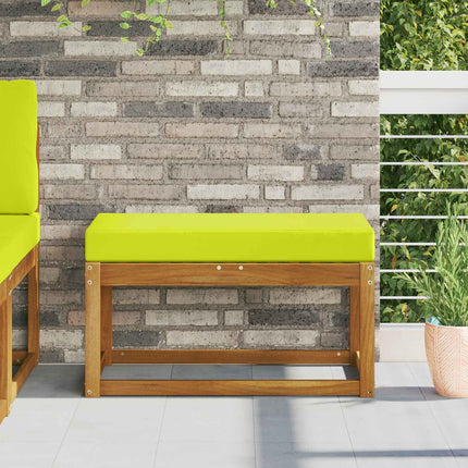 Buiten Zitkussen Groene Bladeren 40 X 40 X 8 Cm 100% Polyester