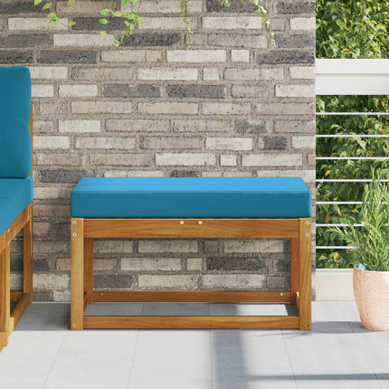 Buiten Zitkussen Groene Bladeren 40 X 40 X 8 Cm 100% Polyester