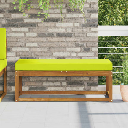 Buiten Zitkussen Groene Bladeren 40 X 40 X 8 Cm 100% Polyester