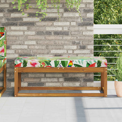 Buiten Zitkussen Groene Bladeren 40 X 40 X 8 Cm 100% Polyester