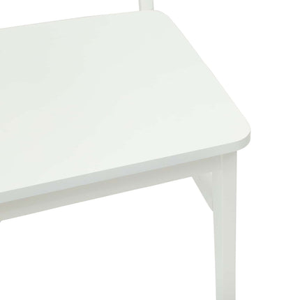 Eetkamerstoel 2 Pcs Massief Rubberhout