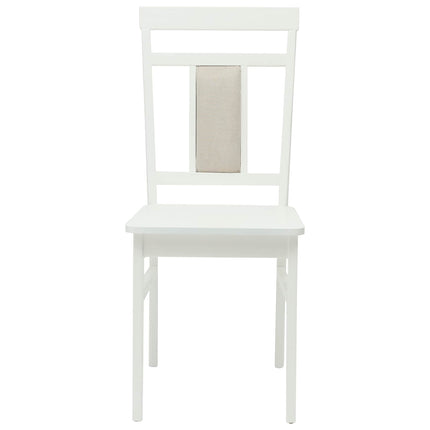 Eetkamerstoel 2 Pcs Massief Rubberhout