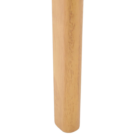 Eetkamerstoel 2 Pcs Massief Rubberhout
