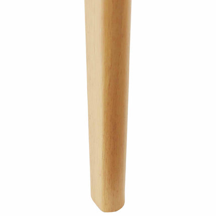 Eetkamerstoel 2 Pcs Massief Rubberhout