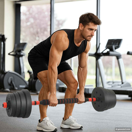 2-In-1 Halter-Barbell Set