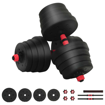 2-In-1 Halter-Barbell Set
