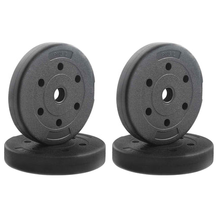 Gewicht Platen 4 Pcs 10 Kg Zwart Cement En Ijzeren Zand