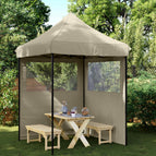 Taupe / met 2 zijwanden