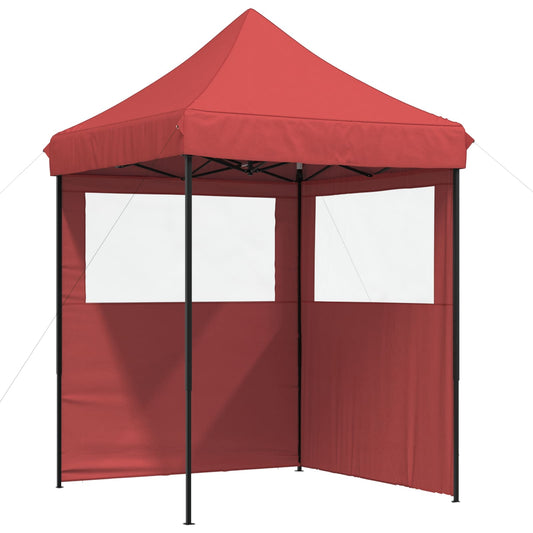 Partytent Bordeauxrood 200 x 200 x 306 cm Oxford Stof