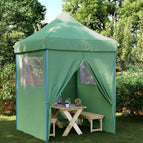 Groen / met 4 zijwanden