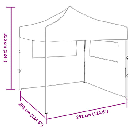 Partytent 292 X 292 X 315 Cm Oxford Stof