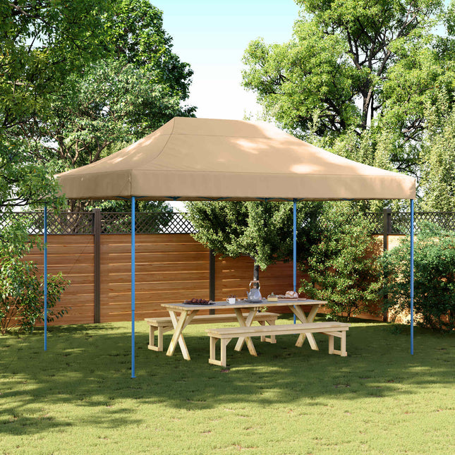 Partytent Crème 280 X 410 X 315 Cm Oxford Stof