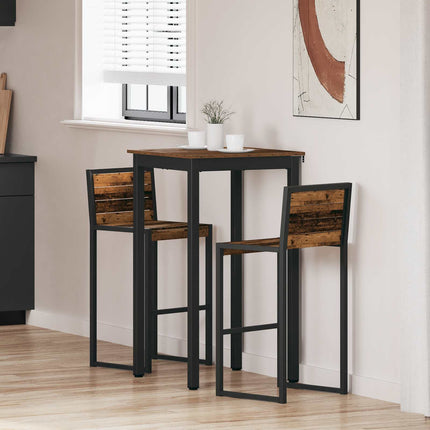 Staande Bartafel Bewerkt Hout