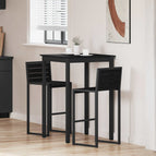 70 x 70 x 105 cm / Zwart eiken