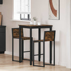 70 x 70 x 105 cm / Gerookt eiken