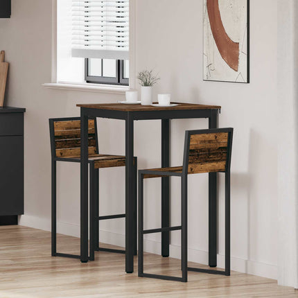 Staande Bartafel Bewerkt Hout