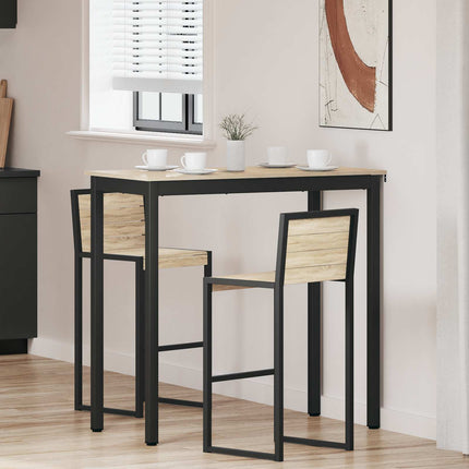 Staande Bartafel Bewerkt Hout