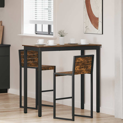 Staande Bartafel Bewerkt Hout