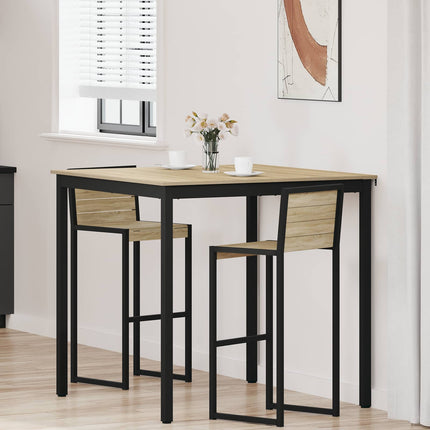 Staande Bartafel Bewerkt Hout