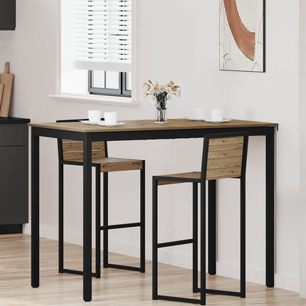 Staande Bartafel Bewerkt Hout