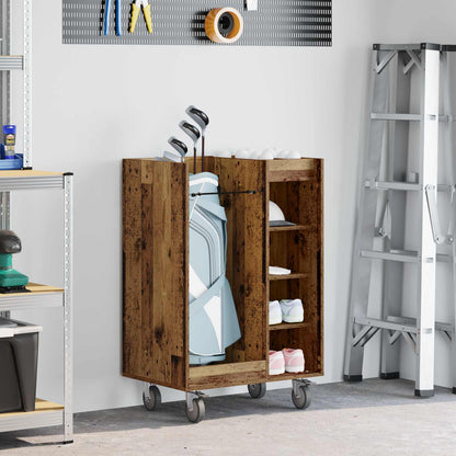 Golfkast Met Wiel Effen