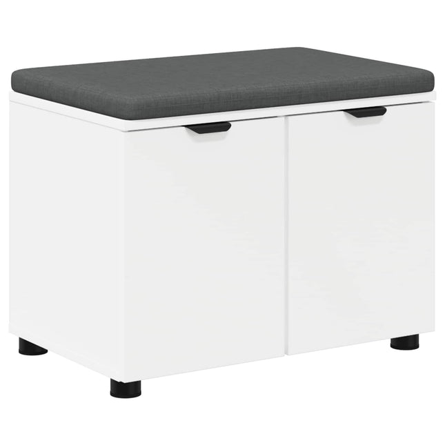 Halbank 60 X 38 X 46 Cm Geïndustrialiseerd Hout En Stof