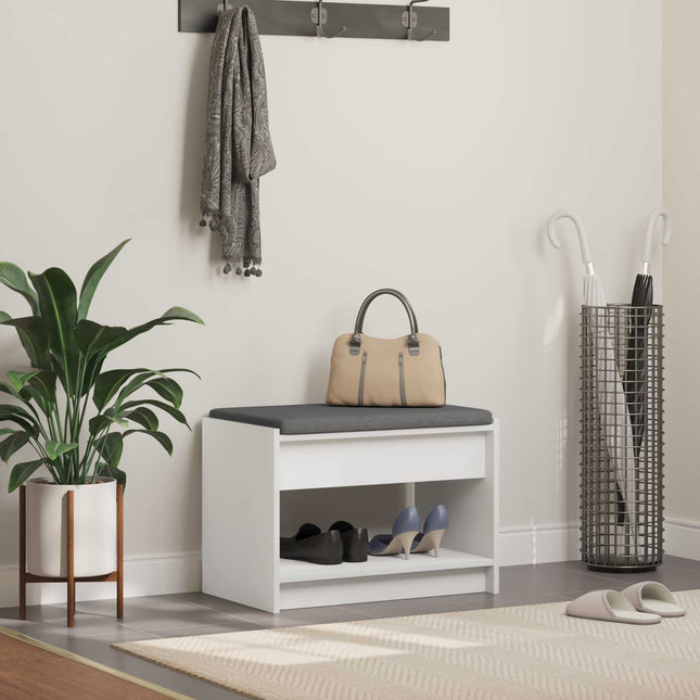 Halbank 103 X 38 X 45 Cm Geïndustrialiseerd Hout En Stof